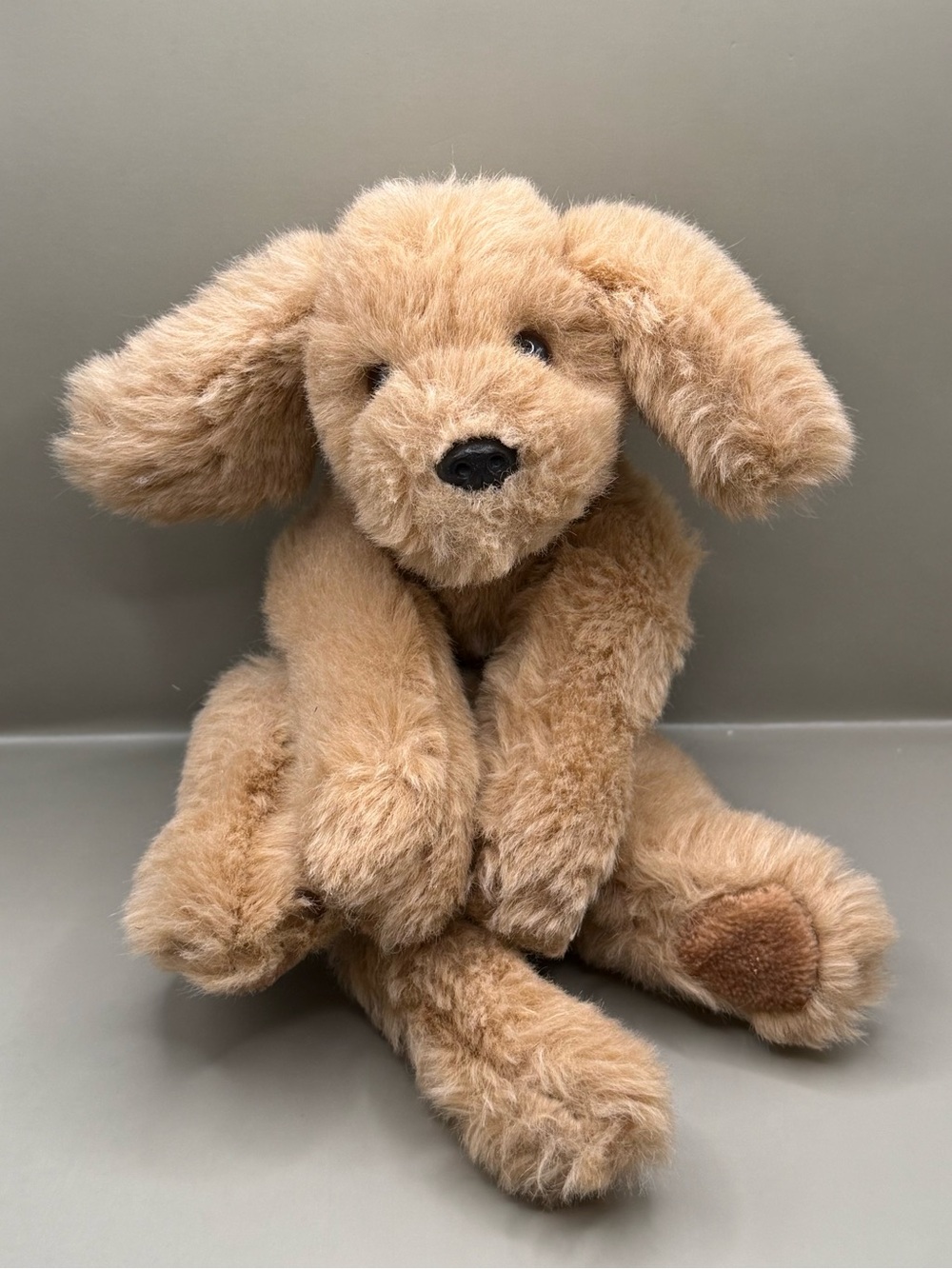 Vintage Gund Muttsy Dog Plush Stuffed Animal Realistic 1985